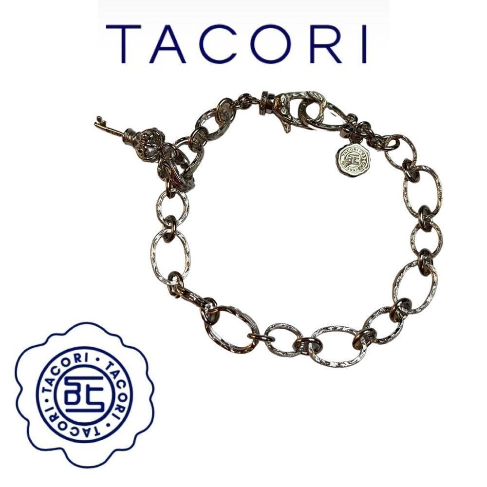 TACORI Charm Bracelet with Key Charm 8” #tacori